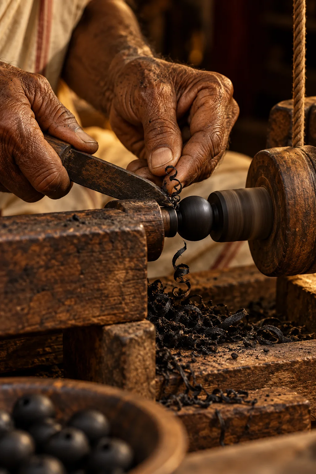 Turned by Hand